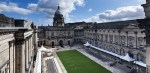 Edinburgh University Old College Quad quad, after refurbishment.