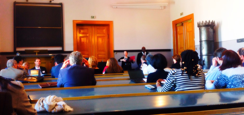 Workshop 8: the internet and the constitution, chaired by Adrienne Stone (Australia) and Djedjro Meledje (Ivory Coast)